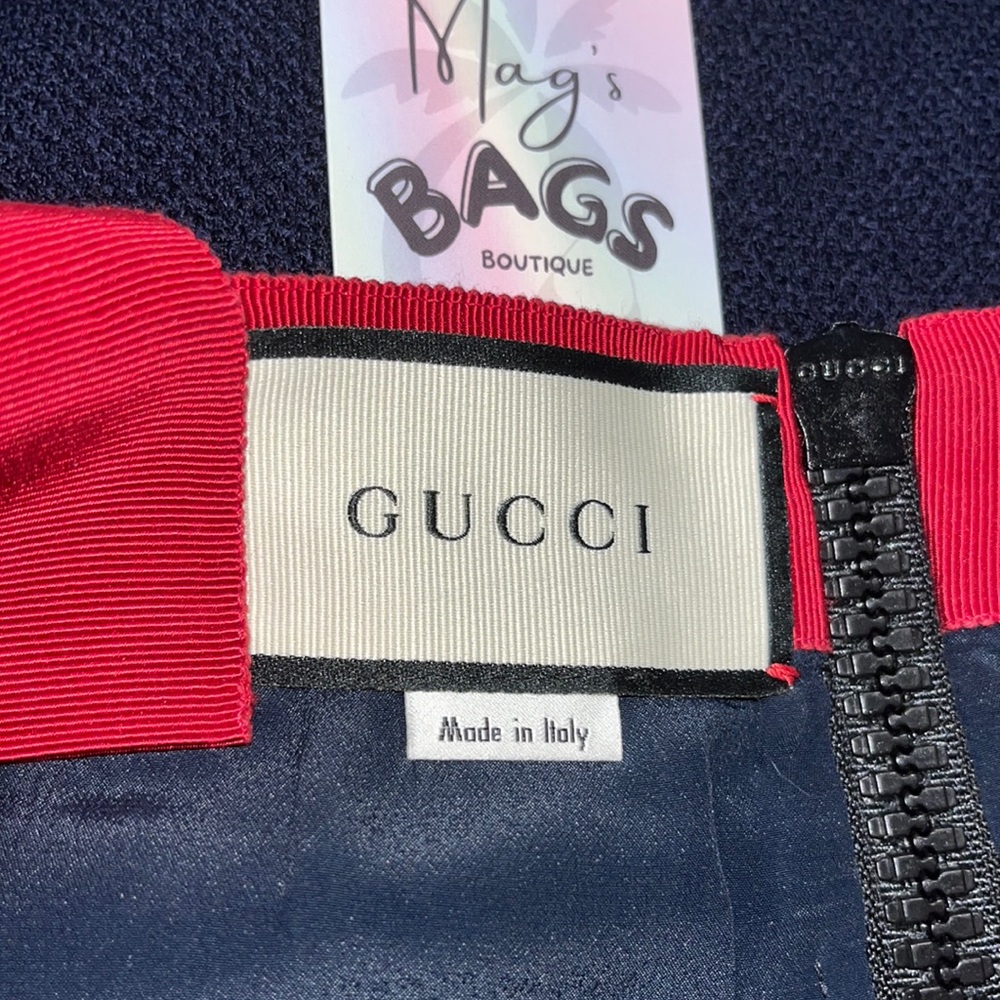 Gucci: Tiger Buttons Wool Dress (RARE) - Picture 12 of 16